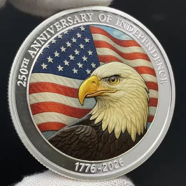 1776-2026 Independence Day Coin