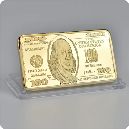 $100 Gold Bar