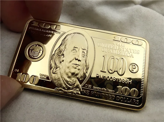 $100 Gold Bar