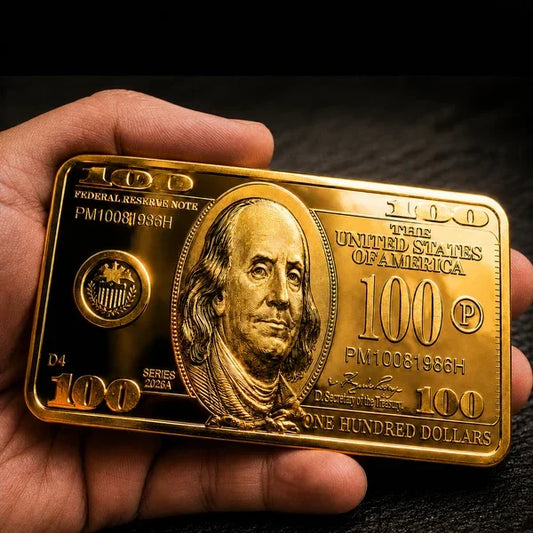 $100 Gold Bar - Buy 1 Get 1 FREE