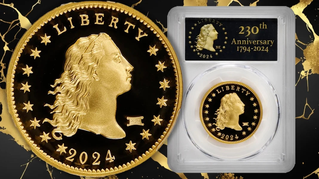 Hair Flowing Liberty Gold Coin