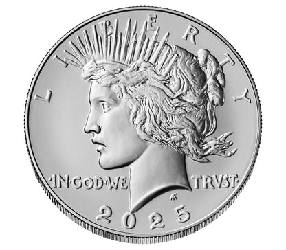 Morgan and Peace Dollar 2025
