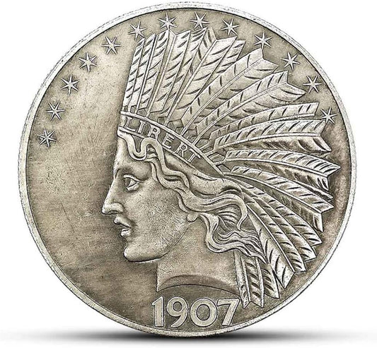 YukaBa MarshLing Indian Head Ten-Dollars Coin