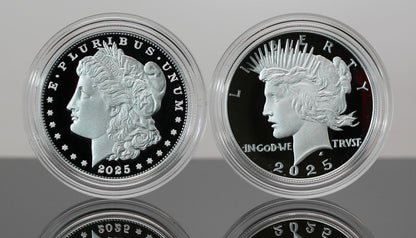 Morgan and Peace Dollar 2025