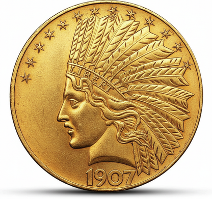 YukaBa MarshLing Indian Head Ten-Dollars Coin