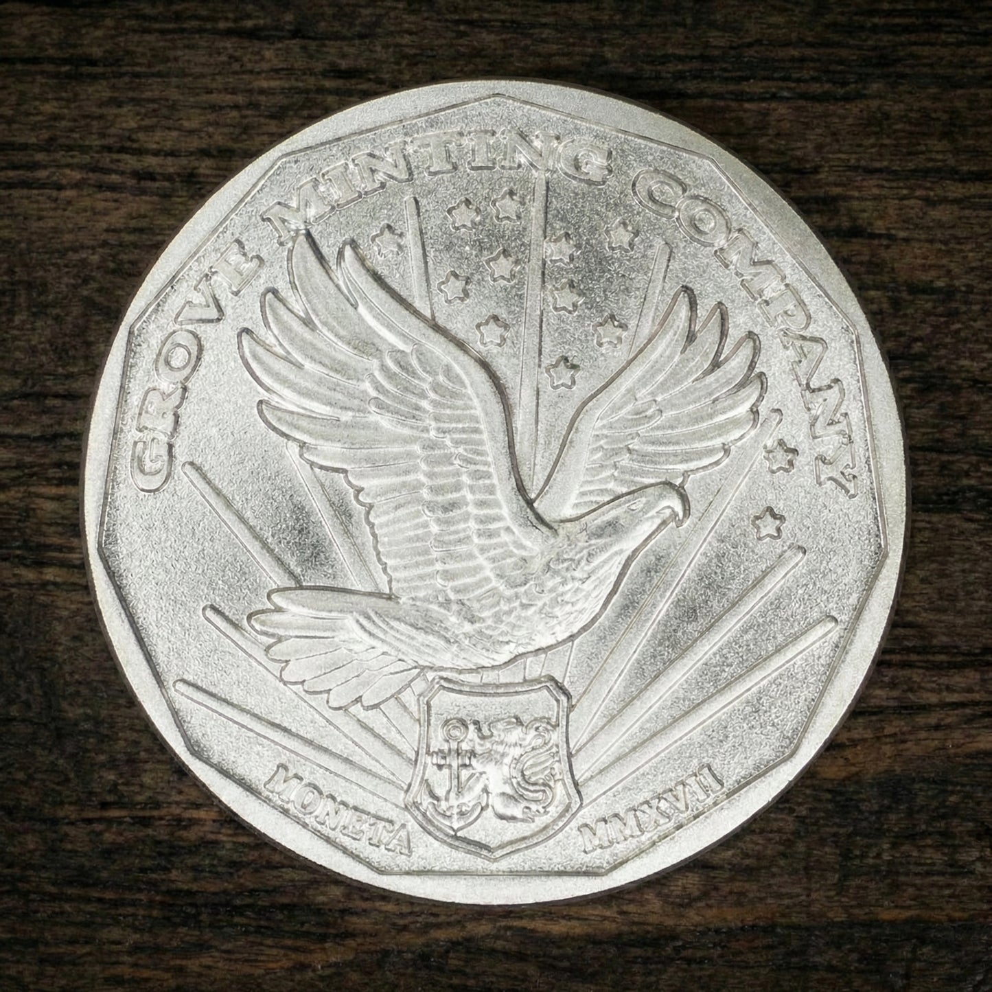 1977 Hair Flowing Coin