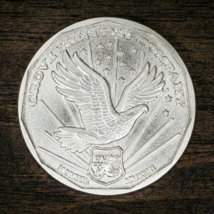 1977 Hair Flowing Coin