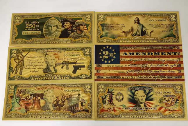 America's 250th Anniversary Collectible Bill Set