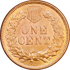 1875 Indian Head Cent