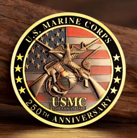 USMC 250th Coin