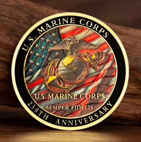 USMC 250th Coin